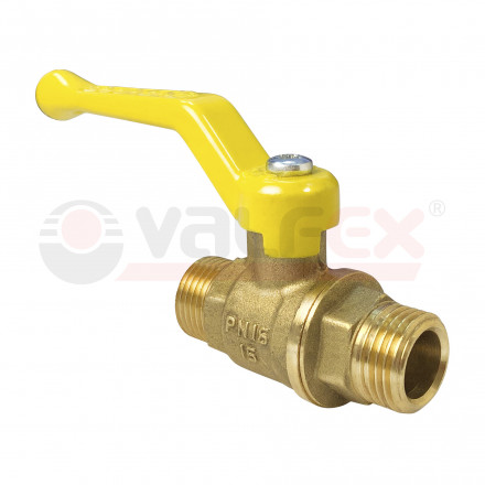 Valfex Кран шаровой латунный для газа 1/2&quot;(НР/НР) ручка-рычаг