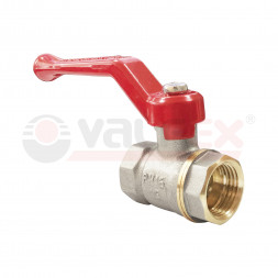 Valfex Кран шаровой никелированный для воды Optima 3/4&quot;(ВР/ВР) ручка-рычаг