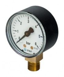 Купить Stout Манометр радиальный ф50-10-1/2" в Москве / Манометры и термометры