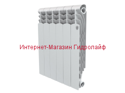 Купить Royal Thermo Радиатор алюминиевый Revolution 500х8 (боковое) в Москве / Радиаторы алюминиевые