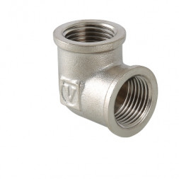 Valtec Угольник никелированный 1/2&quot;х90°(ВР)