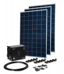 Купить Бастион Комплект Teplocom Solar-1500 + солнечная панель 250Вт х 3 в Москве / 