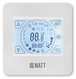 IQWatt Программируемый терморегулятор Thermostat TS (белый)