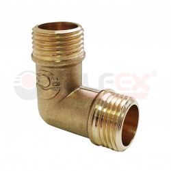 Купить Valfex Угольник латунный 3/4"(НР) в Москве / Резьбовые фитинги