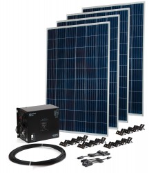 Купить Бастион Комплект Teplocom Solar-1500 + солнечная панель 250Вт х 4 в Москве / Источники питания