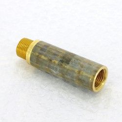 Купить Viega Удлинитель бронза 1/2"х120мм [3525] в Москве / Резьбовые фитинги
