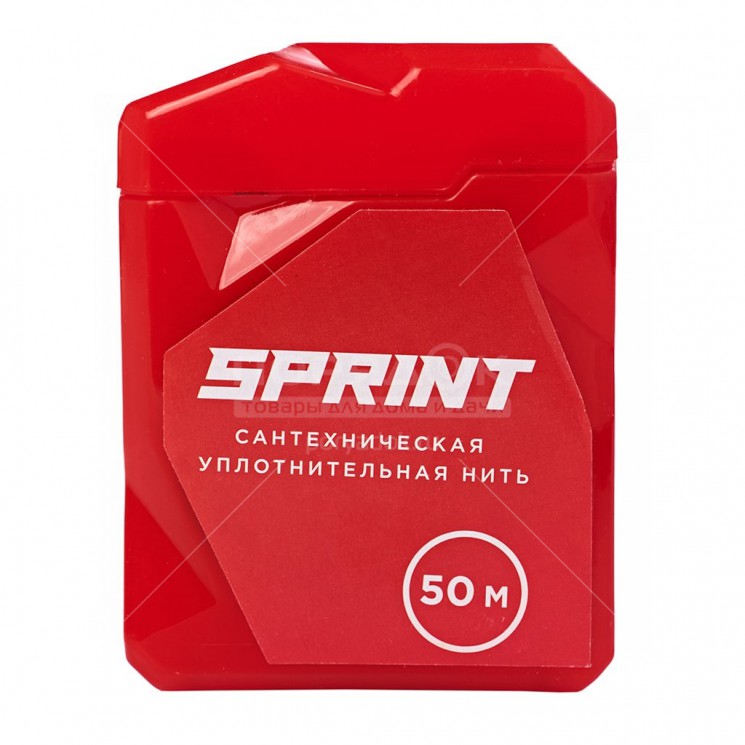 Sprint Сантехническая уплотнительная нить 50 м бокс, блистер