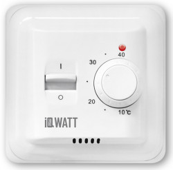 Купить IQWatt Программируемый терморегулятор Thermostat M (белый) в Москве / Системы автоматики и датчики