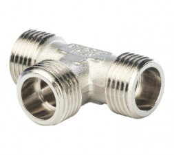 Stout Тройник 3/4&quot;х3/4&quot;х3/4&quot;(НР) ник.