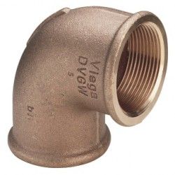 Купить Viega Уголок бронза 1"1/4х90°(ВР/ВР) [3090] в Москве / Резьбовые фитинги