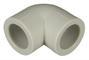 FV-Plast Уголок PP-R серый ф63х90°