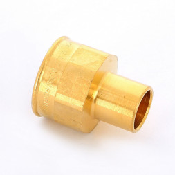 Viega Муфта медная пайка ф15-1/2&quot;(ВН) [94246G] удлинённая